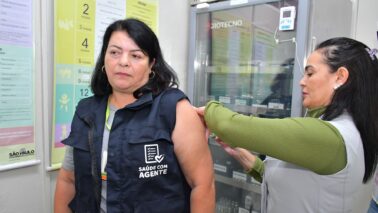 Rosemeire- AGENTE DE SAÚDE VACINA DENGUE