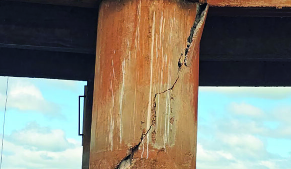 Ponte de Volta Grande opera com trânsito parcial após rachaduras