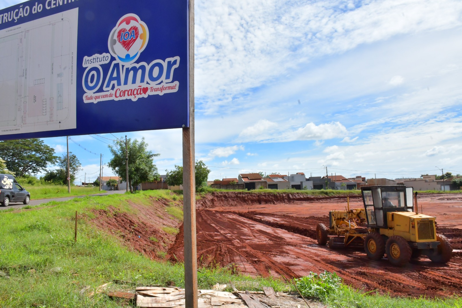 Instituto O Amor inicia terraplanagem da futura sede do Centro TEA Barretos