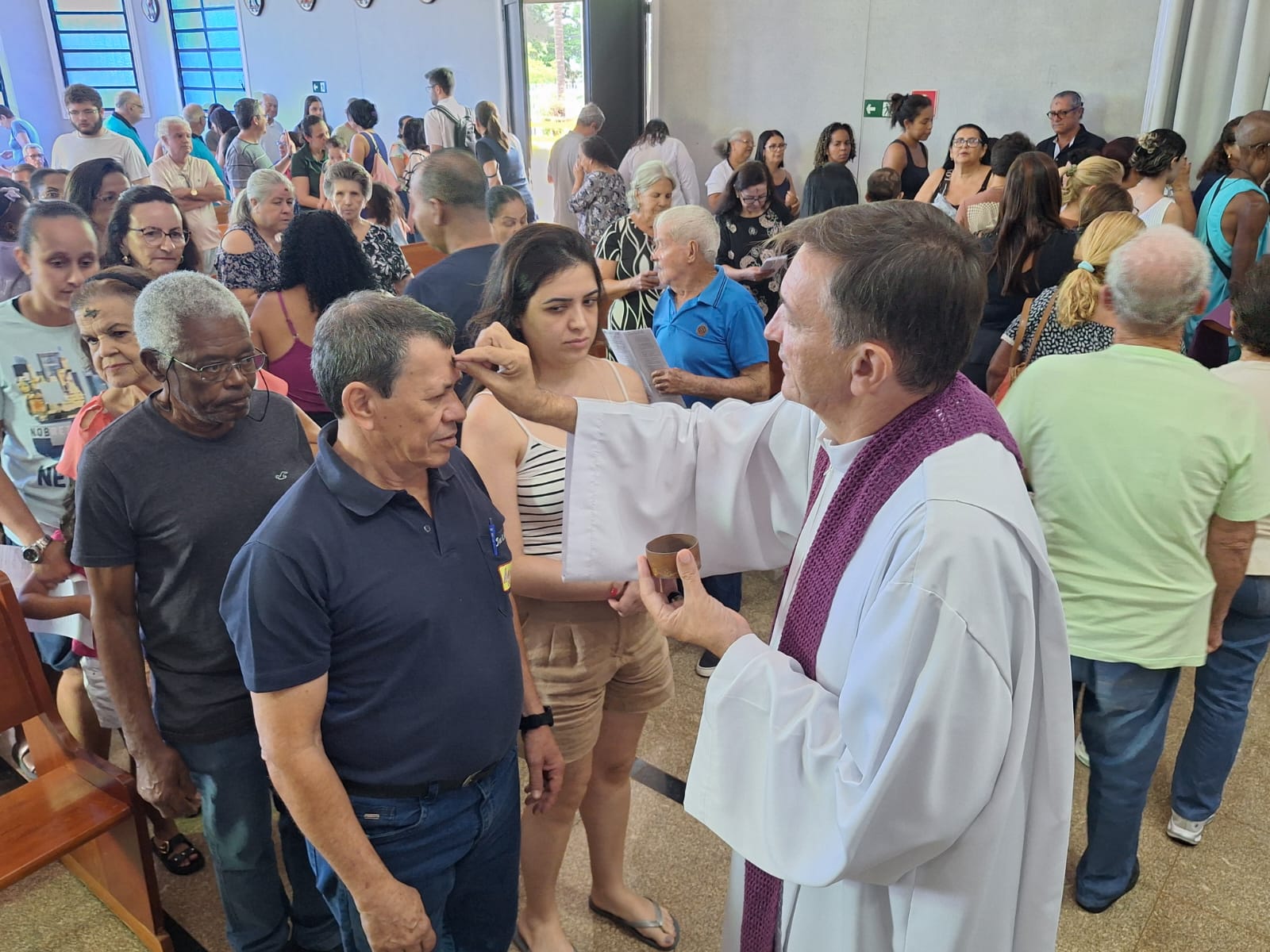 Celebrações religiosas marcam o início da Quaresma em Barretos