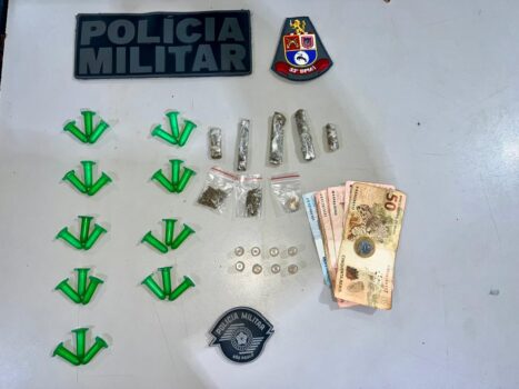 Adolescente é apreendido na prática de tráfico (Foto: O Diário de Barretos)