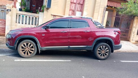 Homem é detido pela PM por receptação de caminhonete roubada (Foto: O Diário de Barretos)