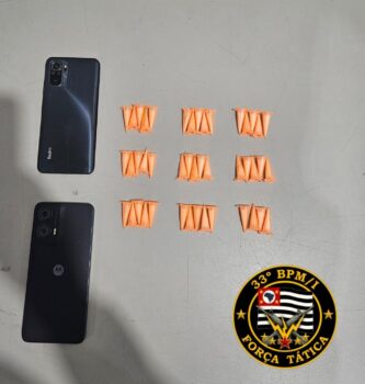 Mulheres são detidas pela PM por tráfico no bairro Dom Bosco (Foto: O Diário de Barretos)