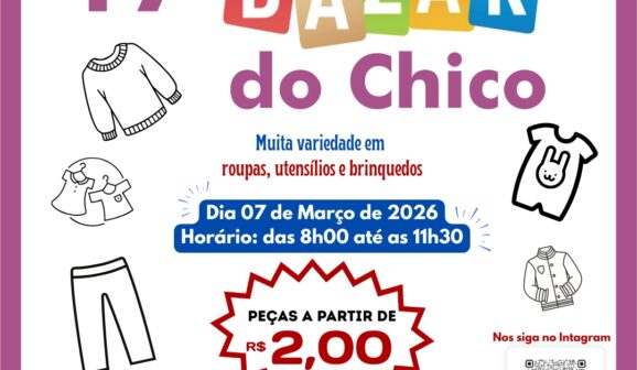 Bazar do Chico é agendado para o dia 7 de março (Foto: O Diário de Barretos)