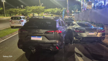 Condutor com suspeita de embriaguez é detido após acidente (Foto: O Diário de Barretos)