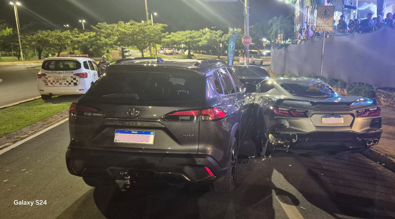 Condutor com suspeita de embriaguez é detido após acidente