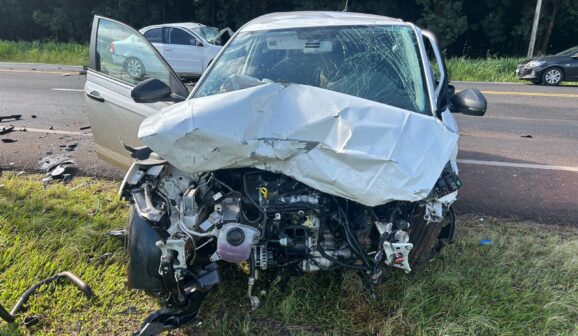 Colisão mata condutora e deixa dois feridos na Assis Chateaubriand (Foto: O Diário de Barretos)