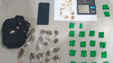 Autor é detido por tráfico e direção perigosa após fuga com moto furtada (Foto: O Diário de Barretos)