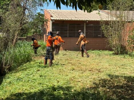 Zeladoria informa ações de limpeza na cidade