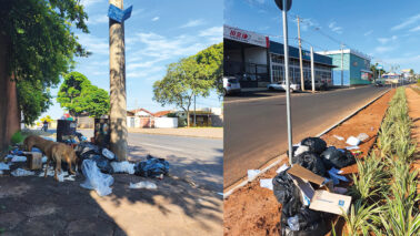 Descarte irregular de lixo preocupa em dois pontos da cidade