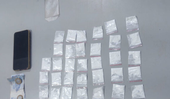 Homem é detido pela PM por tráfico de entorpecente (Foto: O Diário de Barretos)