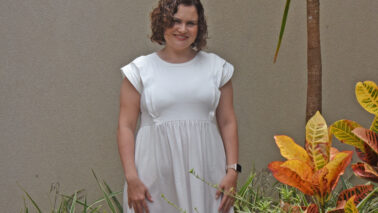 Denise Paro concilia as atividades profissionais com a vida familiar