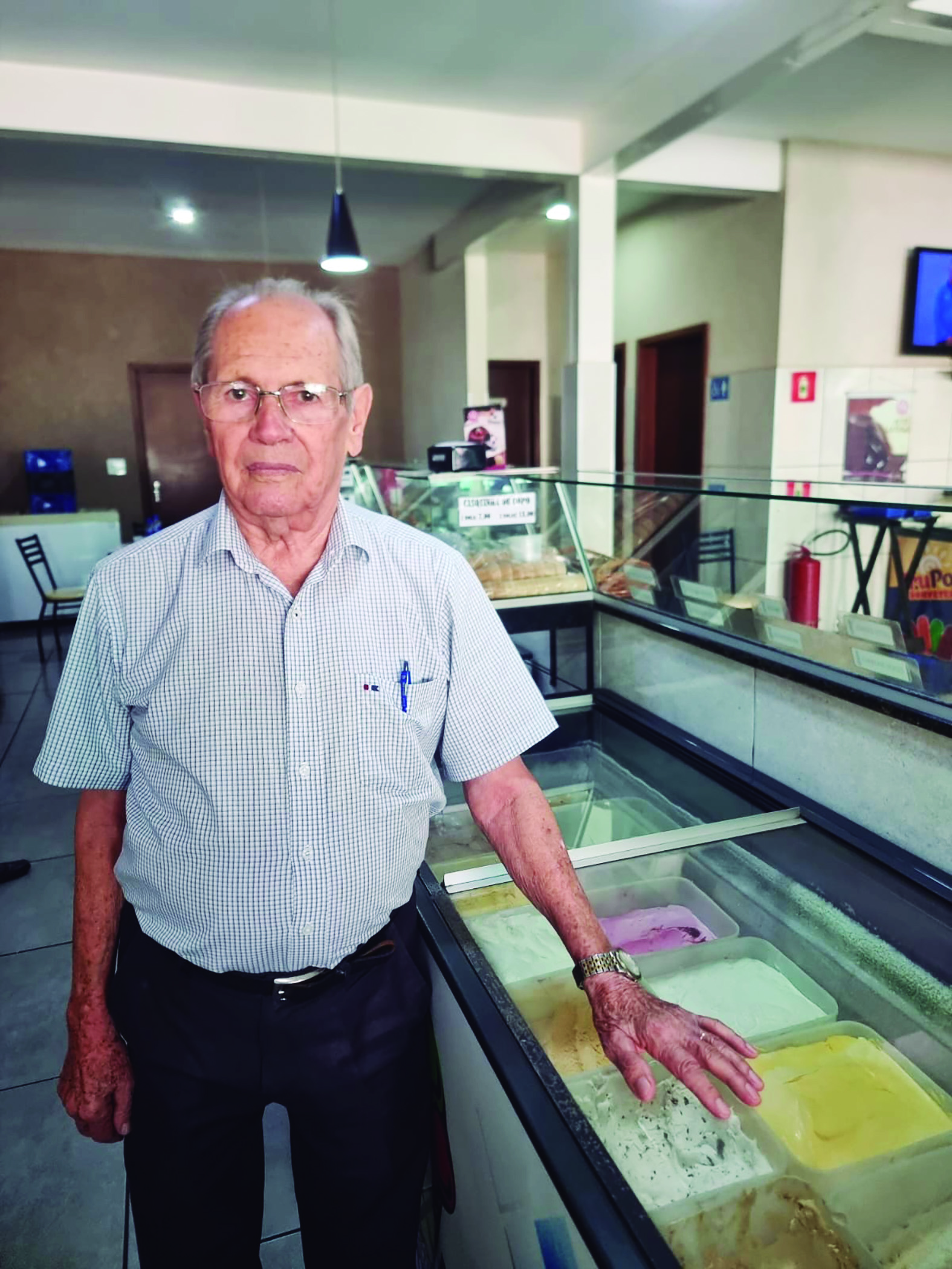 Da roça ao balcão da sorveteria, a história de Francisco Tomiatti
