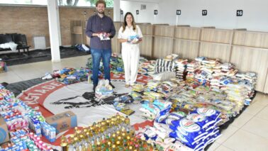 Fundo Social recebe duas toneladas de alimentos arrecadados em corrida