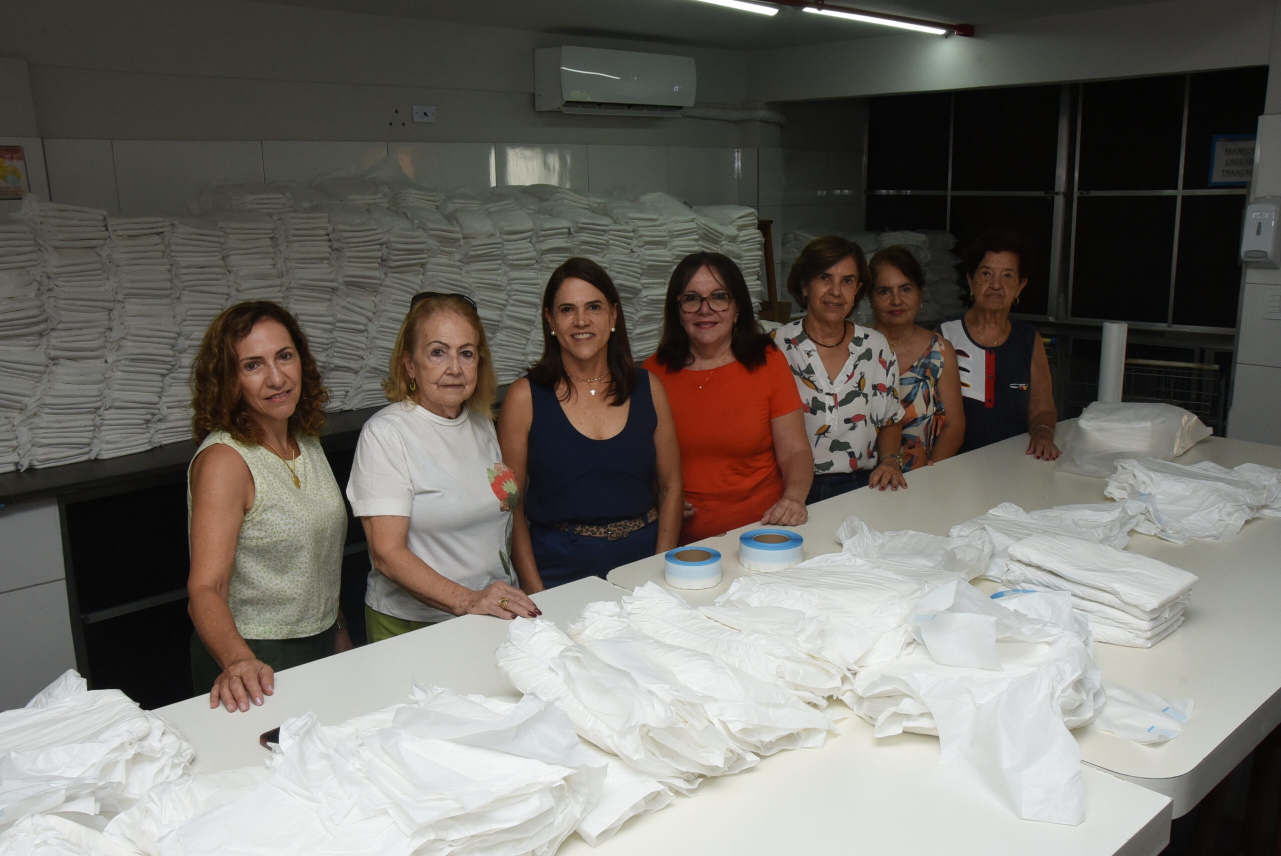 Casa André Luiz busca voluntários para confecção de fraldas