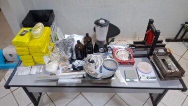 Polícia Militar encontra 16kg de entorpecentes em residência (Foto: O Diário de Barretos)