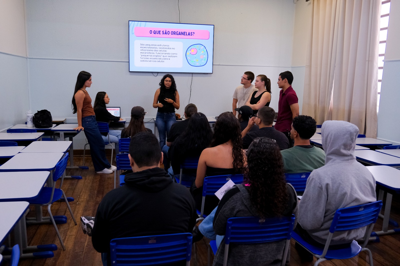 FACISB leva Projeto de Extensão para alunos do Almeida Pinto