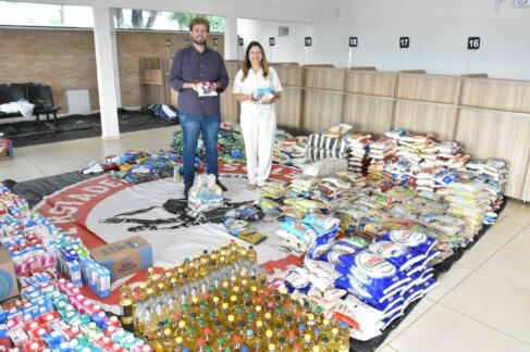 Fundo Social recebe duas toneladas de alimentos arrecadados em corrida