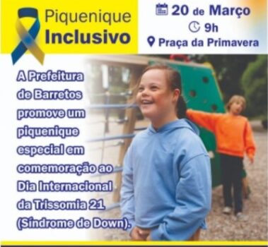 Piquenique celebra conscientização sobre a condição genética