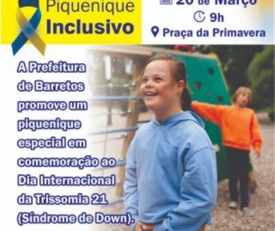 Piquenique celebra conscientização sobre a condição genética