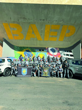 Policiais da Força Tática participam de treinamento para atuar em ocorrências de alta complexidade