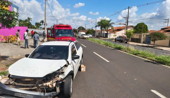 Bombeiros são acionados para acidente na Roberto Rios (Foto: O Diário de Barretos)