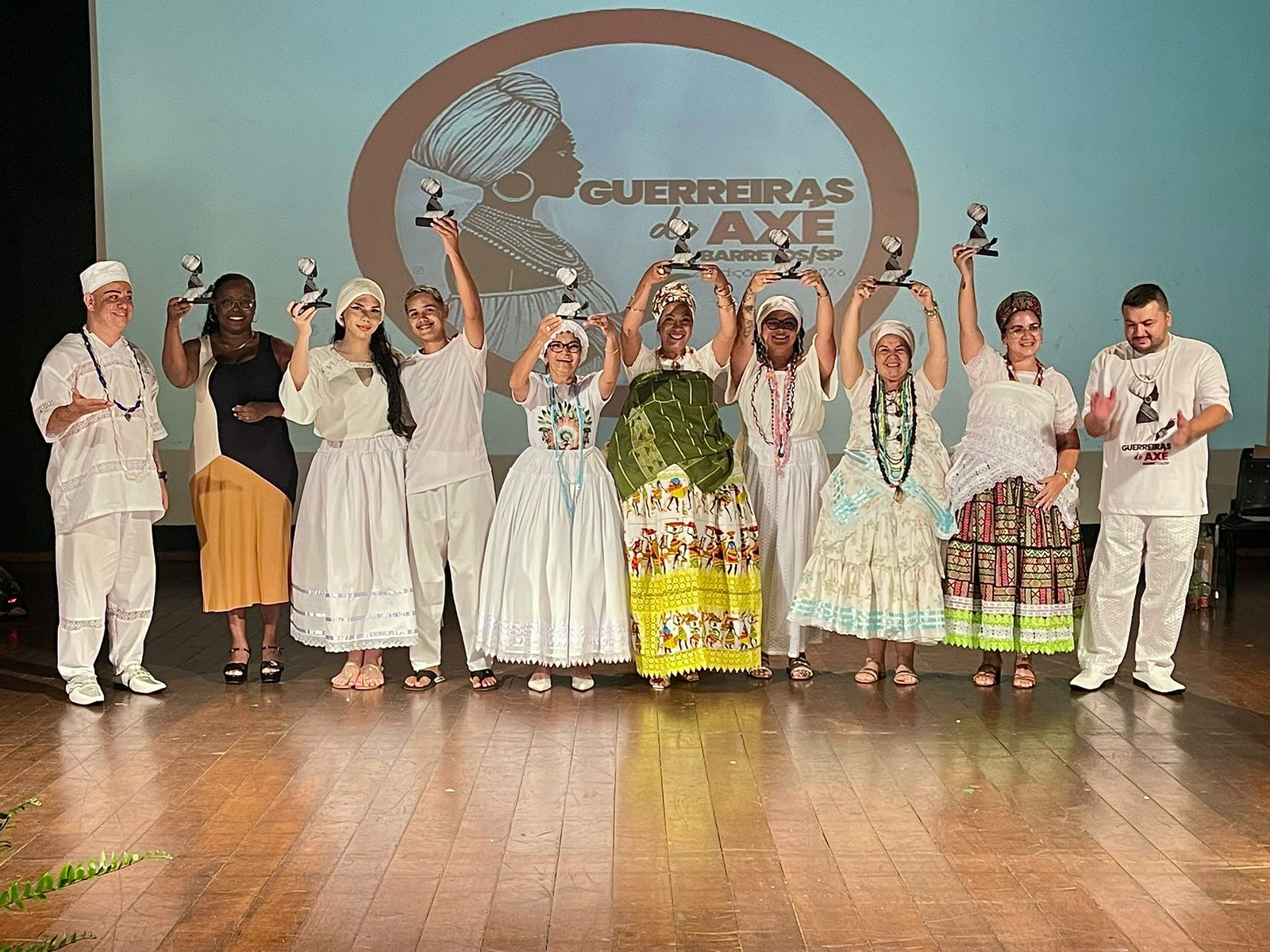 Guerreiras do Axé recebem homenagem