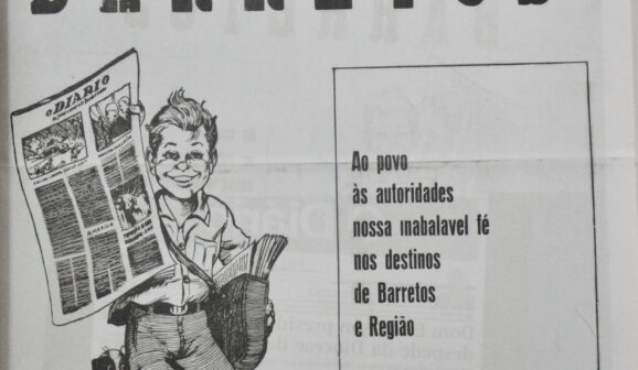 Capa da primeira edição de O Diário em 1º de Abril de 1969