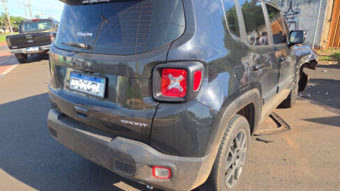 Bombeiros socorrem duas vítimas após colisão na avenida José Domingos Ducati (Foto: O Diário de Barretos)