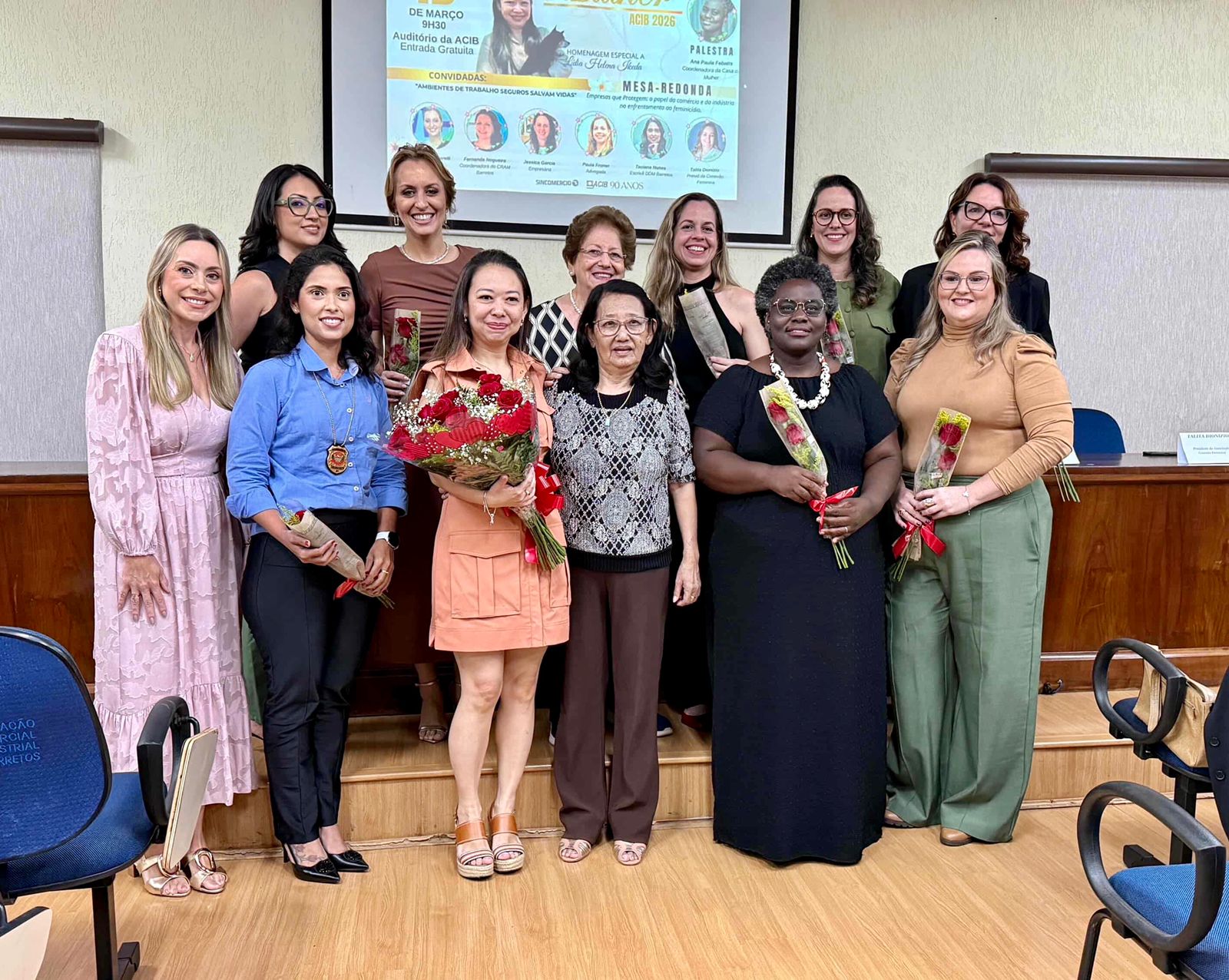 Diploma Mulher ACIB 2026 homenageia empresária