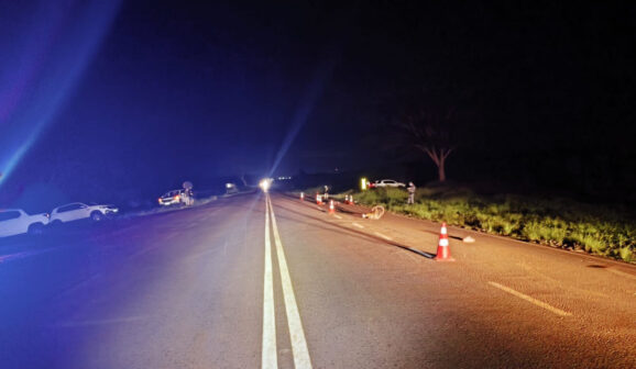 Ciclista morre em acidente na rodovia Osvaldo Prudente Correa (Foto: O Diário de Barretos)