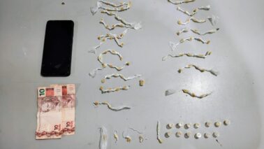 Polícia Militar encontra suspeito e apreende drogas em Colina (Foto: O Diário de Barretos)