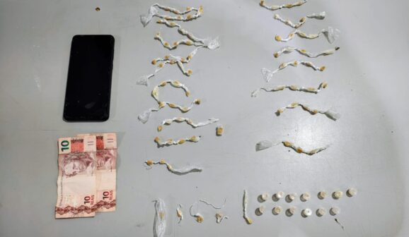 Polícia Militar encontra suspeito e apreende drogas em Colina (Foto: O Diário de Barretos)