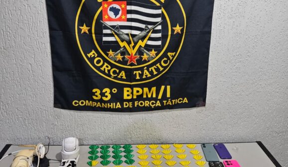 PM confirma prisões durante ação de combate ao tráfico no conjunto Newton Sopa (Foto: O Diário de Barretos)