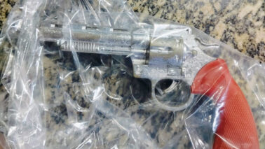 Homem é apresentado na delegacia após ameaça (Foto: O Diário de Barretos) Homem é apresentado na delegacia após ameaça (Foto: O Diário de Barretos)