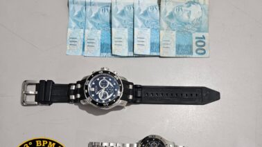 PM recupera parte de objetos roubados em residência (Foto: O Diario de Barretos)