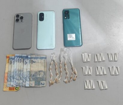 Polícia Militar prende três durante ação de combate ao tráfico (Foto: O Diário de Barretos)