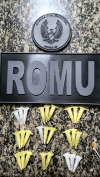 Aposentado é detido pela GCM por venda de drogas em Guaíra (Foto: O Diário de Barretos)