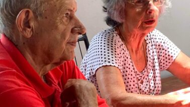 Emílio Cardillo e sua esposa Guiomar (Foto: Álbum de Família)