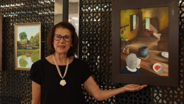 Exposição de arte destaca trabalhos de RuteMeneghelo