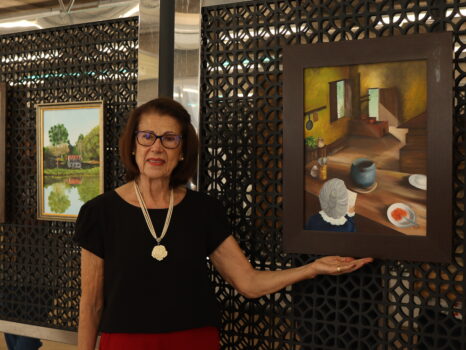 Exposição de arte destaca trabalhos de RuteMeneghelo