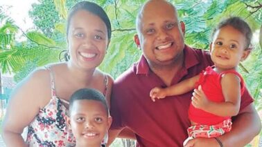 Erik Vinícios junto com a família Erik Vinícios junto com a família