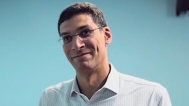 Palestrante Felippe Serigati, durante evento no Sindicato do Vale do Rio Grande