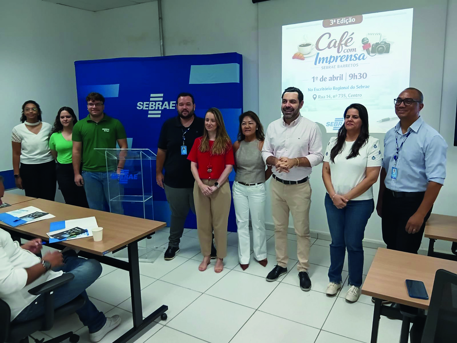 Sebrae Barretos comemora aniversário e apresenta projetos