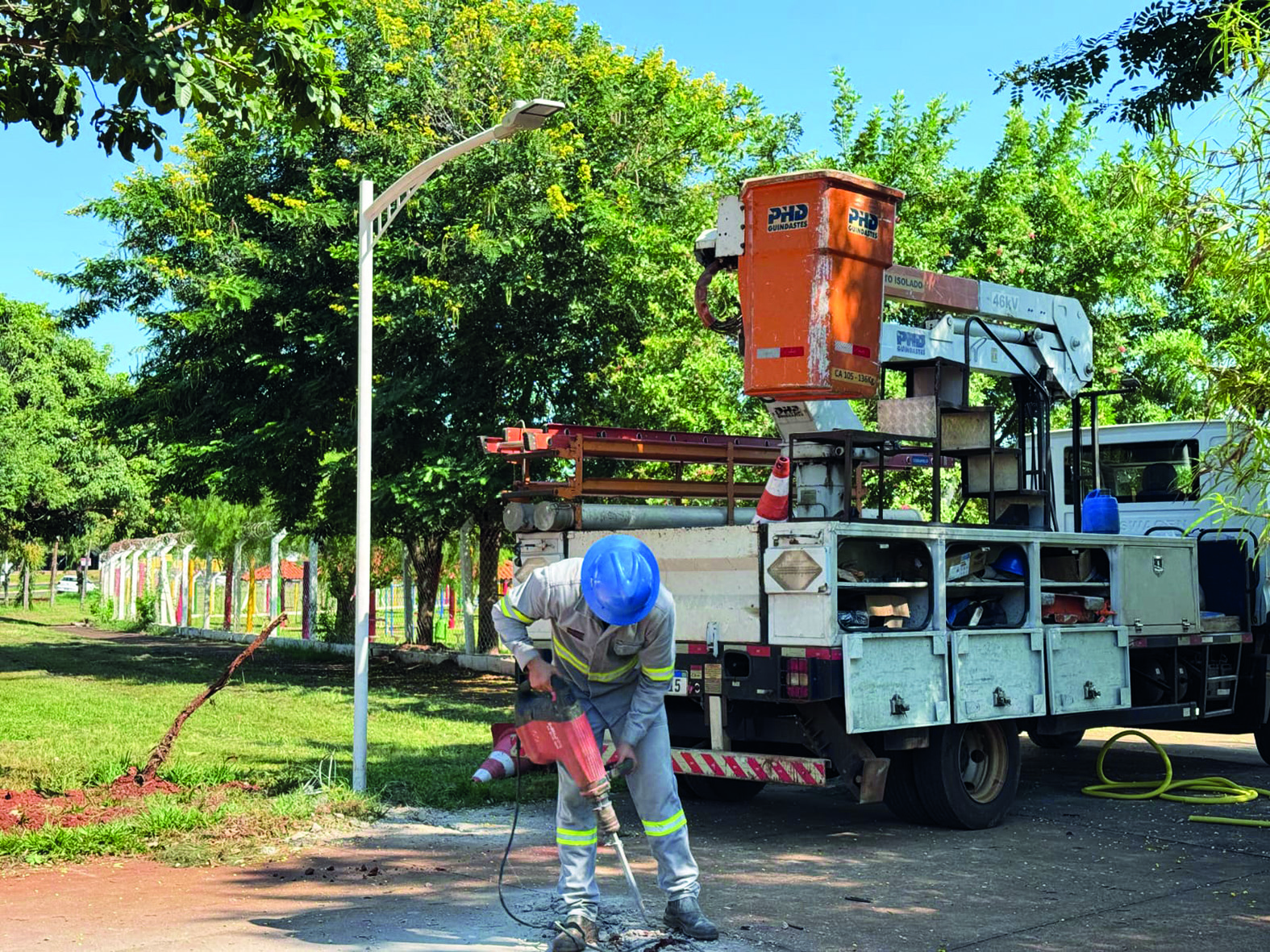 Região dos Lagos ganha 40 novos pontos de iluminação