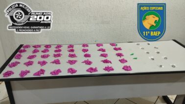 PM encontra entorpecentes no conjunto Newton Sopa (Foto: O Diário de Barretos)