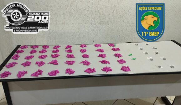PM encontra entorpecentes no conjunto Newton Sopa (Foto: O Diário de Barretos)