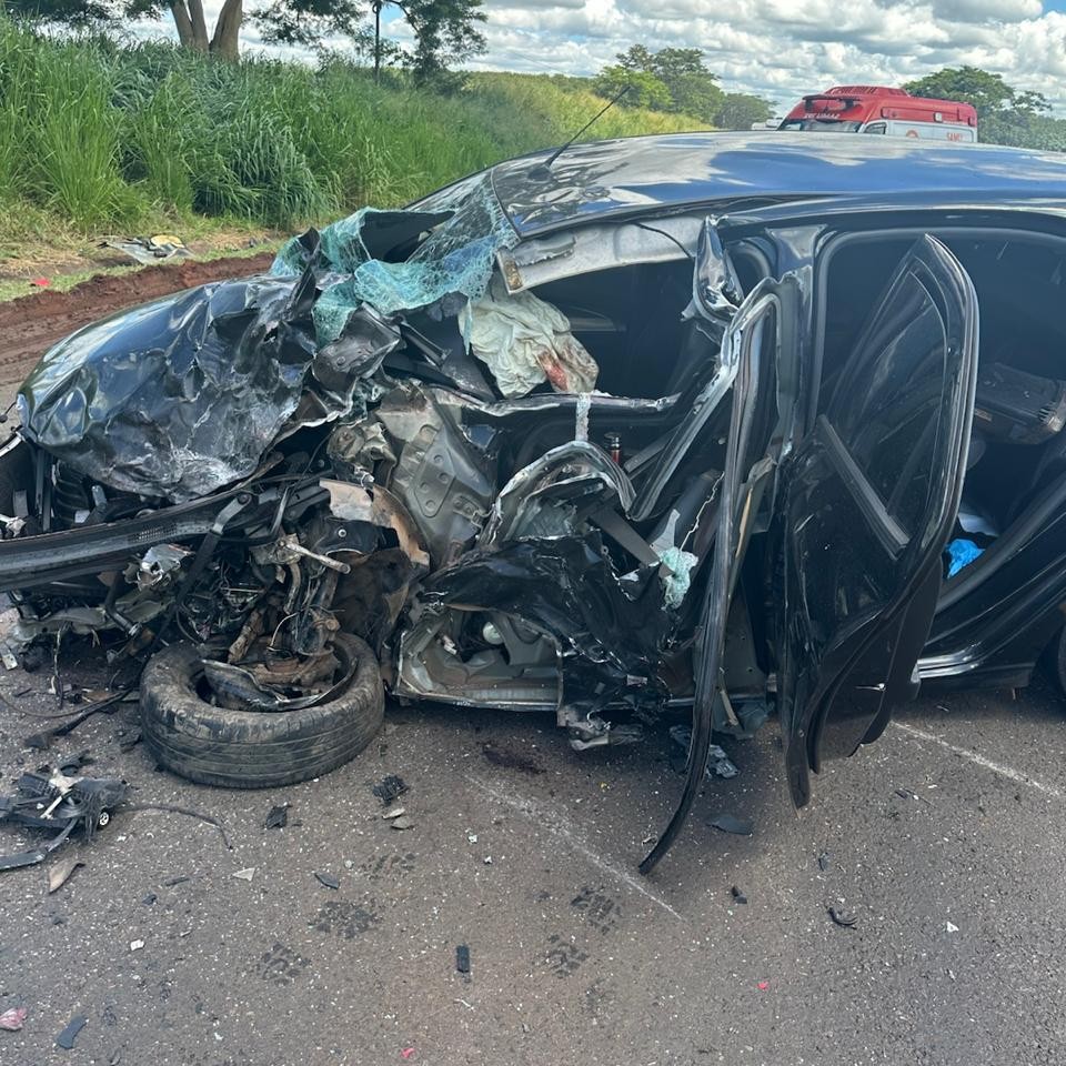 Colisão frontal mata condutor na rodovia Assis Chateaubriand