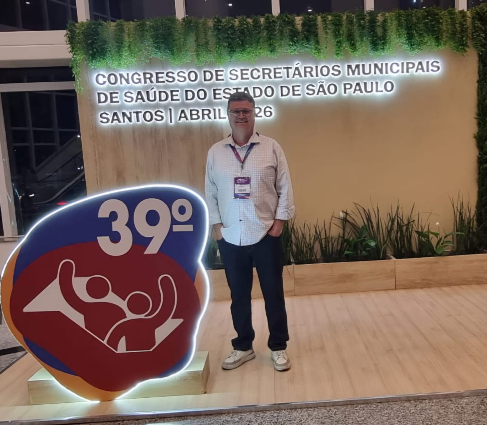 Secretário participa de congresso de gestores em saúde