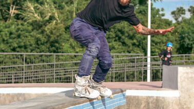 Festival de patins  reúne atletas e iniciantes no Parque dos Lagos 